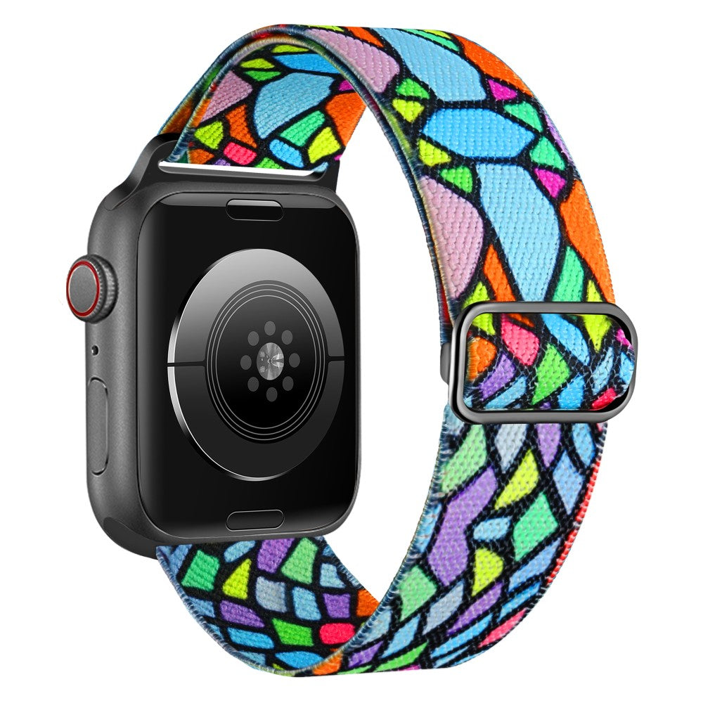 Mega KΓΈnt Metal Og Nylon Universal Rem passer til Apple Smartwatch - Flerfarvet#serie_1