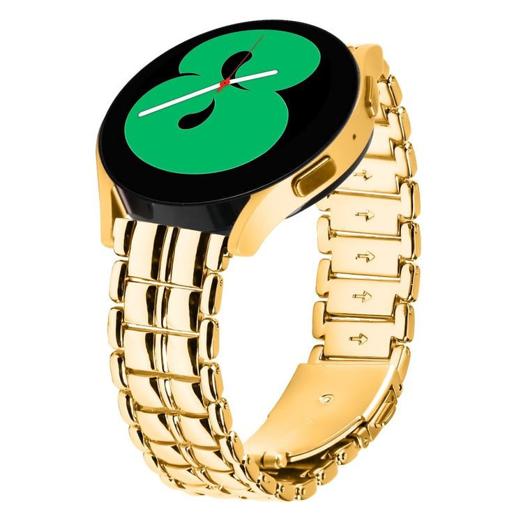 Skøn Metal Universal Rem passer til Samsung Smartwatch - Guld#serie_2