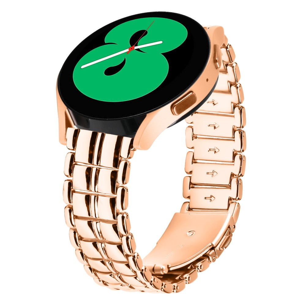 Skøn Metal Universal Rem passer til Samsung Smartwatch - Pink#serie_3