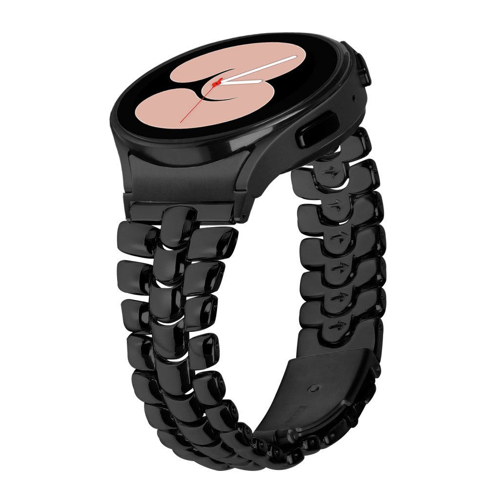 Supercool Metal Universal Rem passer til Samsung Smartwatch - Sort#serie_2