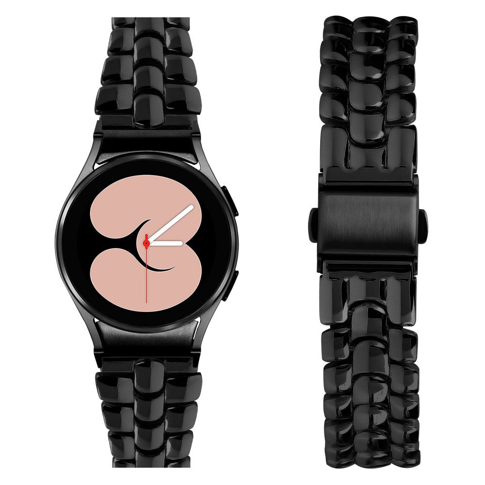 Supercool Metal Universal Rem passer til Samsung Smartwatch - Sort#serie_2