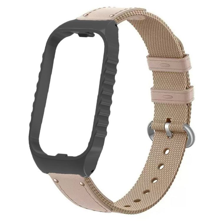 Xiaomi Smart Band 8 Active / Redmi Smart Band 2 Strap Nylon Canvas Woven Watch Bands - Apricot#serie_5