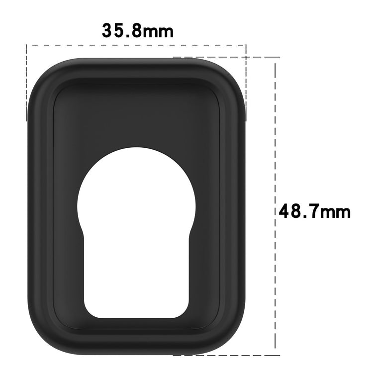 Xiaomi Smart Band 8 Pro Watch Band Silicone scratch-resistant Strap with Case - White#serie_3