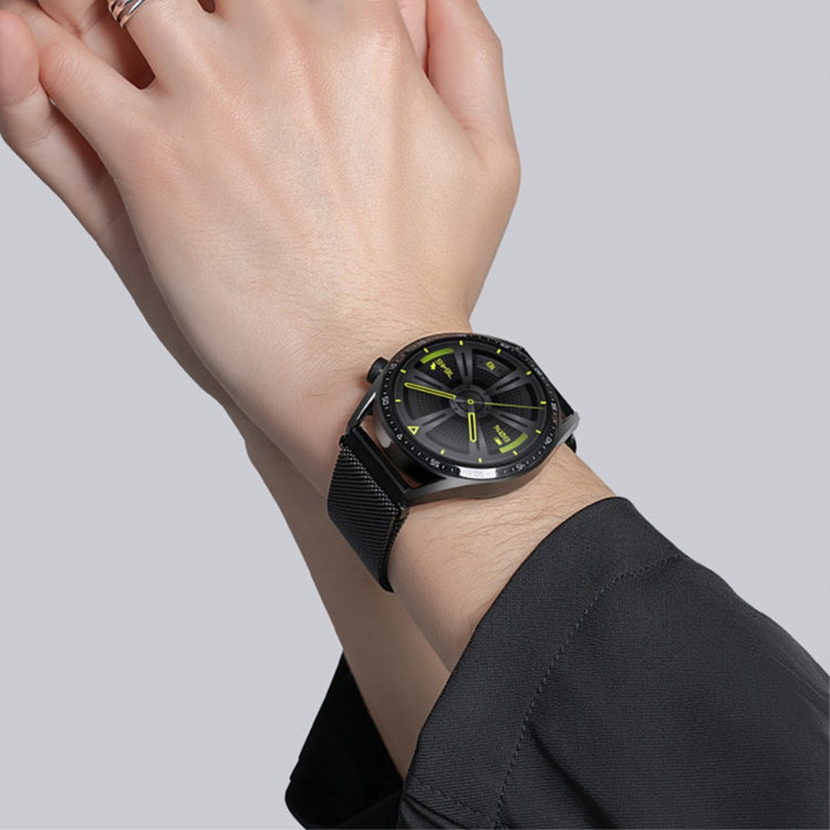 Meget Godt Metal Universal Rem passer til Smartwatch - Sølv#serie_5