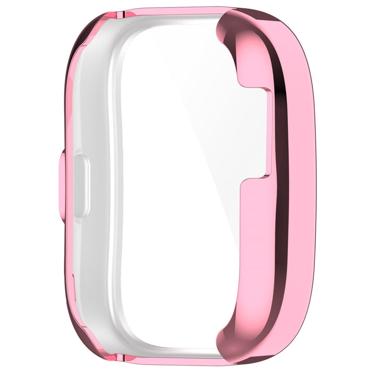 Huami Amazfit Bip 5 (A2215) Electroplating Flexible Watch Cover Overall Protective Case - Pink#serie_2