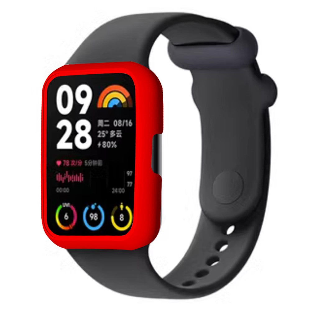 Xiaomi Smart Band 8 Pro Watch Case Hard Bump Resistant Frame Hollowed Cover - Red#serie_4