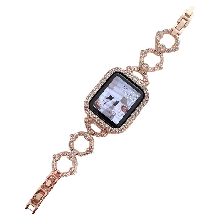 Mega Elegant Metal Universal Rem passer til Apple Smartwatch - Pink#serie_1