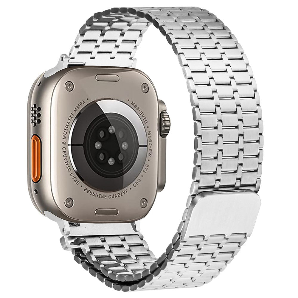 Helt Vildt Elegant Metal Universal Rem passer til Apple Smartwatch - SΓΈlv#serie_299