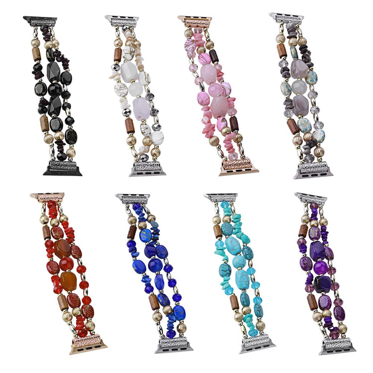 Helt Vildt Flot Plastik Universal Rem passer til Apple Smartwatch - Pink#serie_1