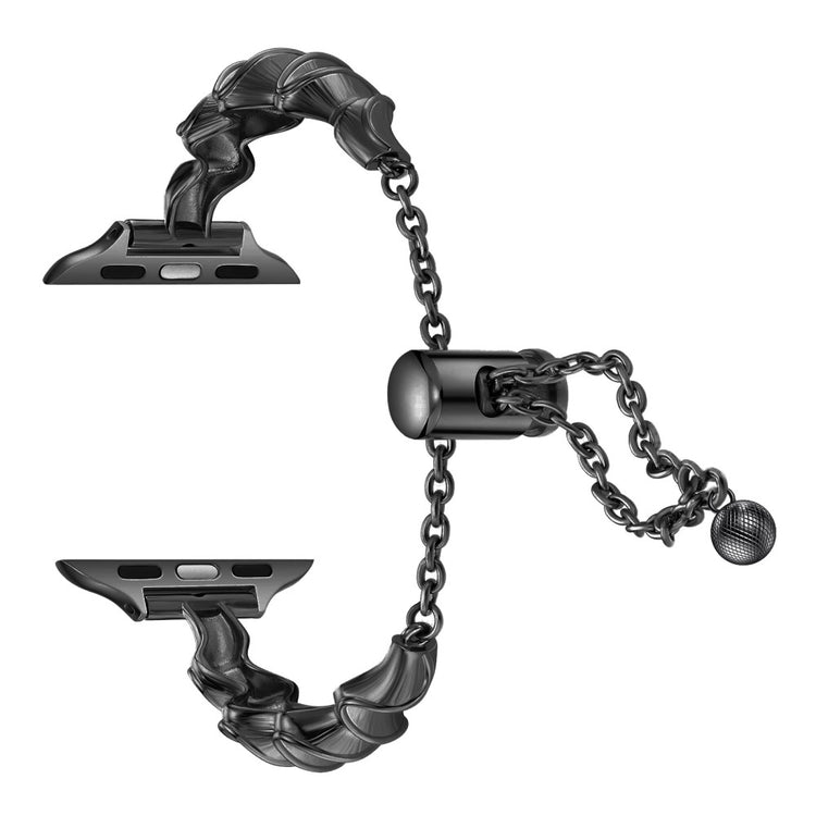 Vildt Hårdfør Metal Universal Rem passer til Apple Smartwatch - Sort#serie_1