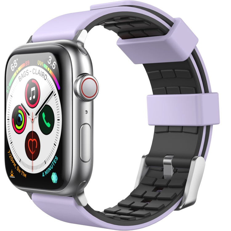 Vildt Godt Silikone Universal Rem passer til Apple Smartwatch - Lilla#serie_3