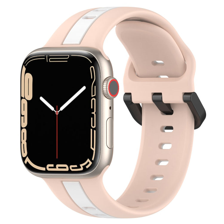 Vildt Elegant Silikone Universal Rem passer til Apple Smartwatch - Pink#serie_3