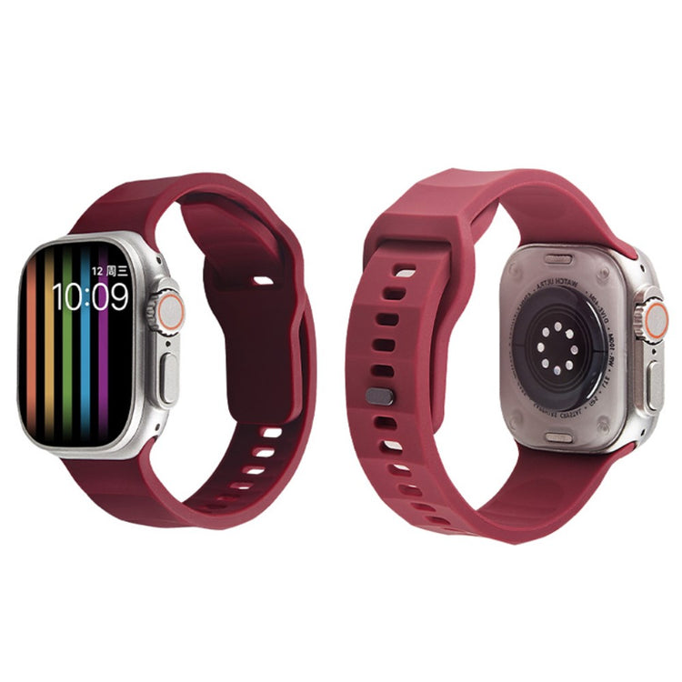 Mega Elegant Silikone Universal Rem passer til Apple Smartwatch - Grøn#serie_10