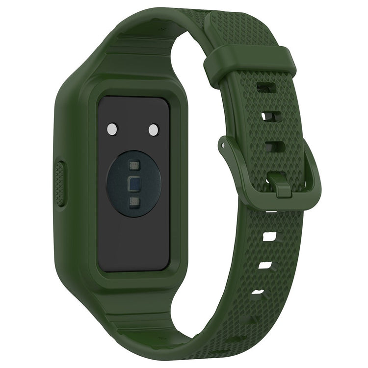 Helt Vildt Slidstærk Silikone Universal Rem passer til Smartwatch - Blå#serie_10