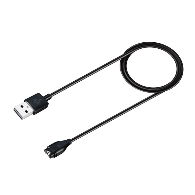 1 m Universal Garmin USB Opladningskabel - Sort#serie_456