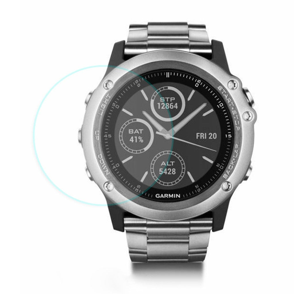 2stk Garmin Fenix 3 Plastik Skærmbeskytter - Gennemsigtig#serie_1