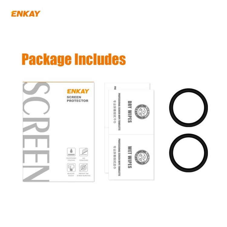 2stk Huawei Watch GT 2 42mm Plastik Skærmbeskytter - Gennemsigtig#serie_262