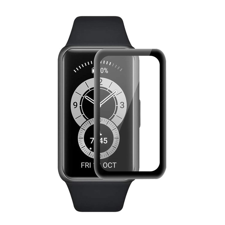 Honor Band 6 Plastik  3D Kurvet Skærmbeskytter - Gennemsigtig#serie_2