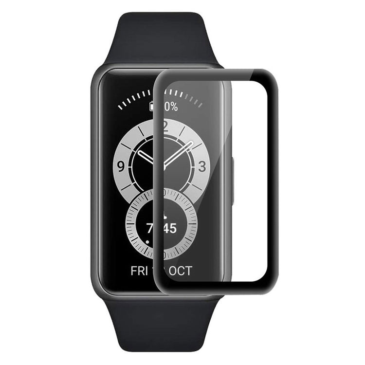 Honor Band 6 Plastik  3D Kurvet Skærmbeskytter - Gennemsigtig#serie_2