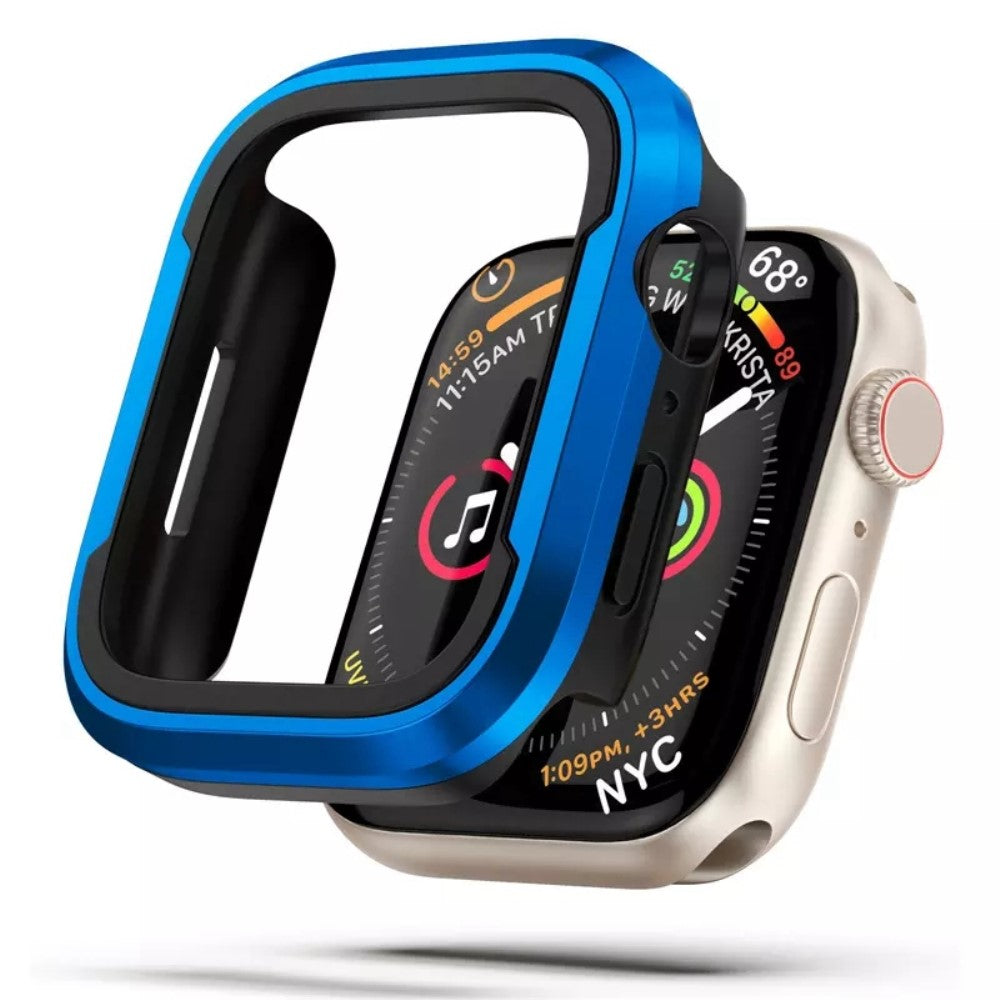 Apple Watch Series 7 41mm  Metal og Silikone Bumper  - BlΓ₯#serie_1