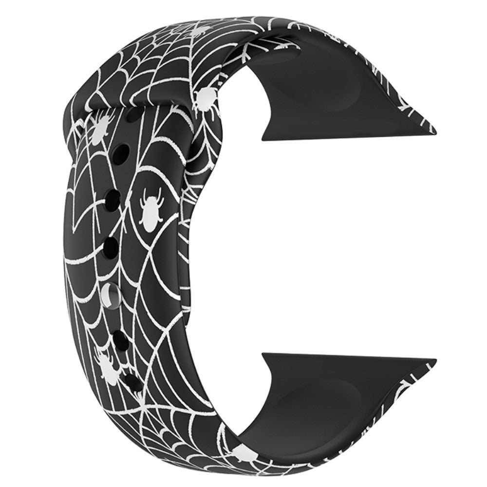 Rigtigt elegant Universal Apple Silikone Rem - StΓΈrrelse: L - Hvid#serie_1