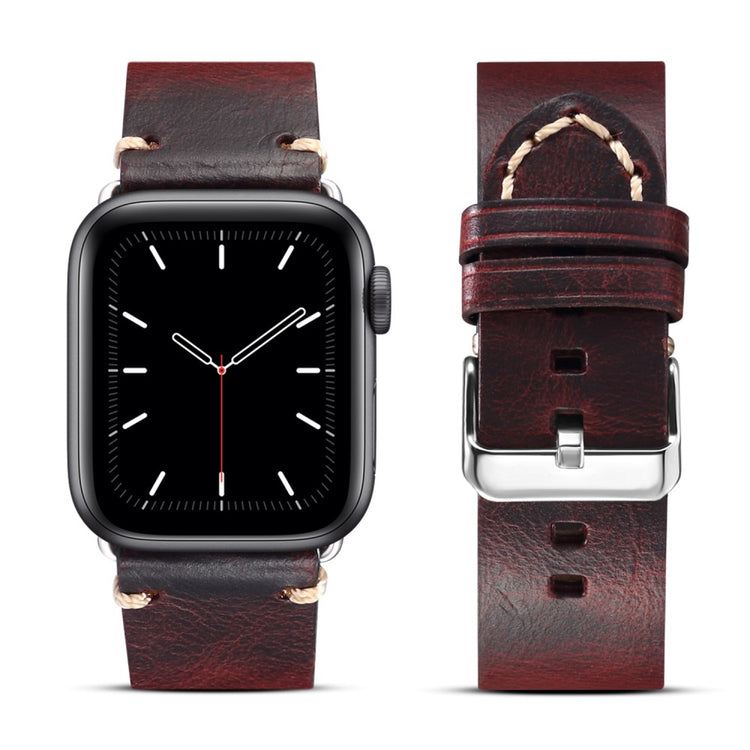 Supercool Universal Apple Ægte læder Rem - Rød#serie_2