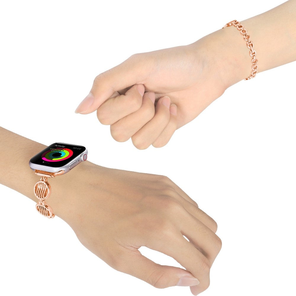 Fortrinligt Universal Apple Metal Urrem - Pink#serie_2