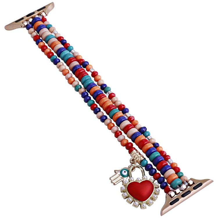 Mega fint Universal Apple Plastik Rem - Rød#serie_3