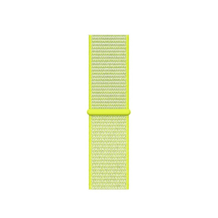 Meget sejt Apple Watch Series 5 40mm Nylon Rem - Gul#serie_10