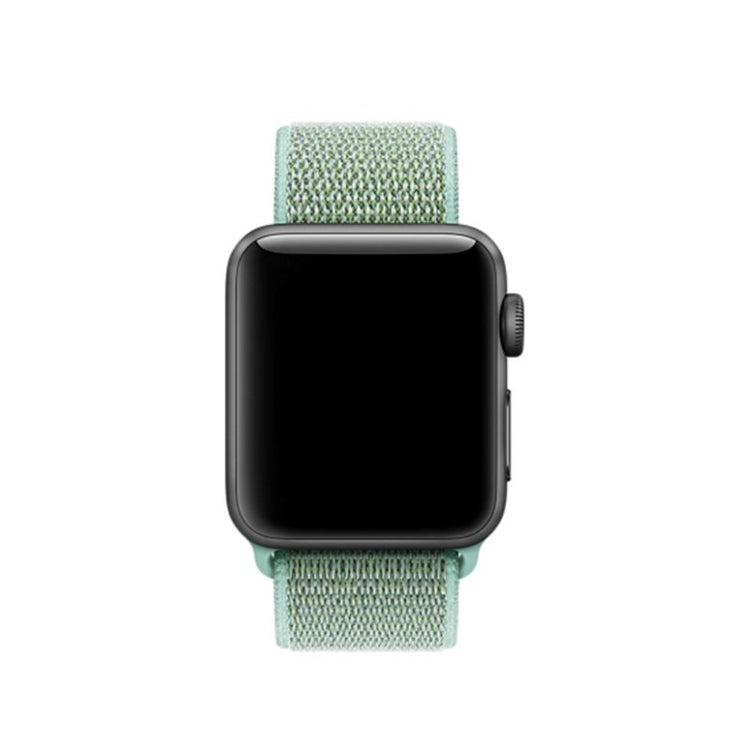 Meget sejt Apple Watch Series 5 40mm Nylon Rem - Grøn#serie_11