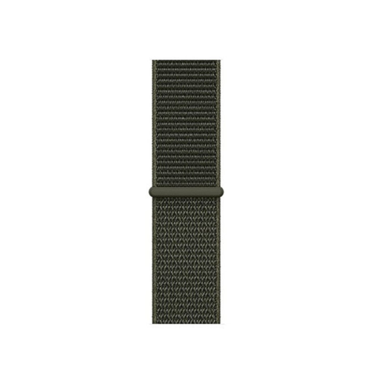 Meget sejt Apple Watch Series 5 40mm Nylon Rem - Grøn#serie_12