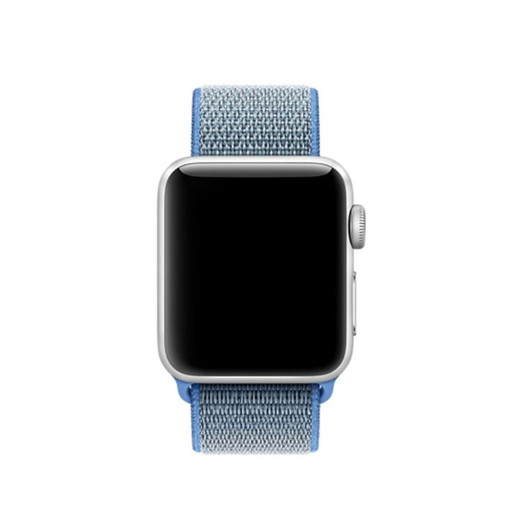 Meget sejt Apple Watch Series 5 40mm Nylon Rem - Blå#serie_13