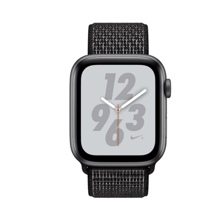 Meget sejt Apple Watch Series 5 40mm Nylon Rem - Sort#serie_2