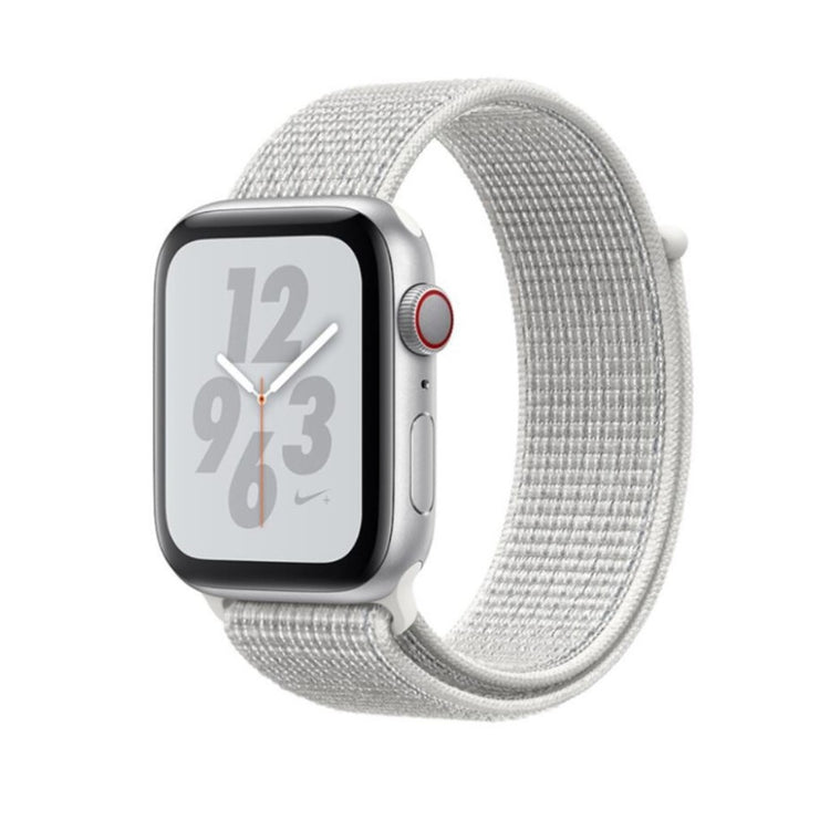Meget sejt Apple Watch Series 5 40mm Nylon Rem - Hvid#serie_3
