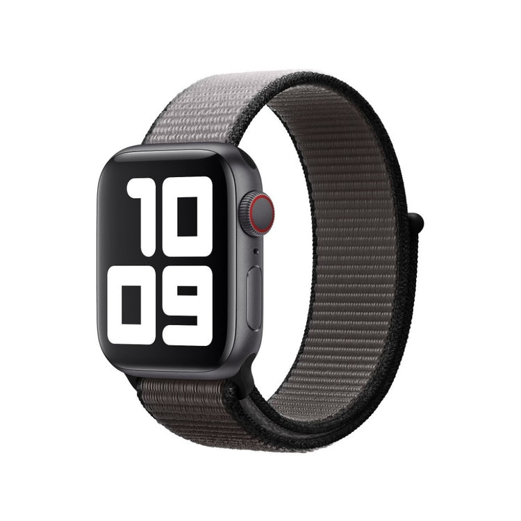 Meget sejt Apple Watch Series 5 40mm Nylon Rem - Sølv#serie_4