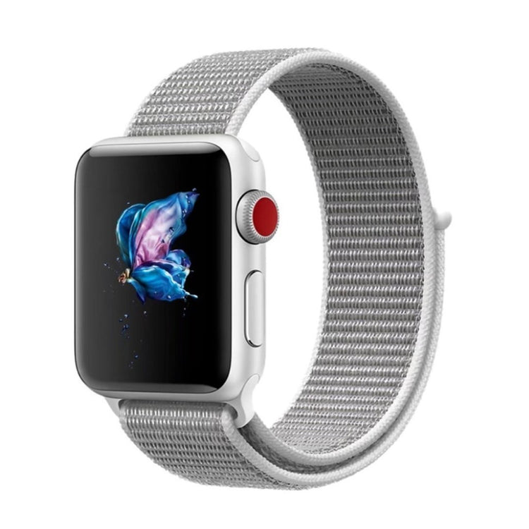 Meget sejt Apple Watch Series 5 40mm Nylon Rem - Sølv#serie_5