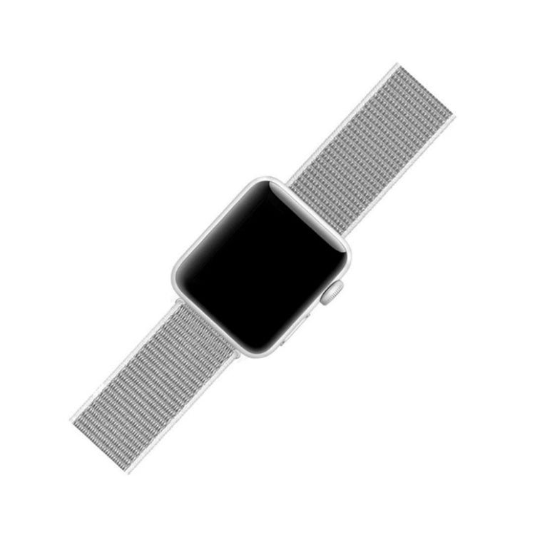 Meget sejt Apple Watch Series 5 40mm Nylon Rem - Sølv#serie_5