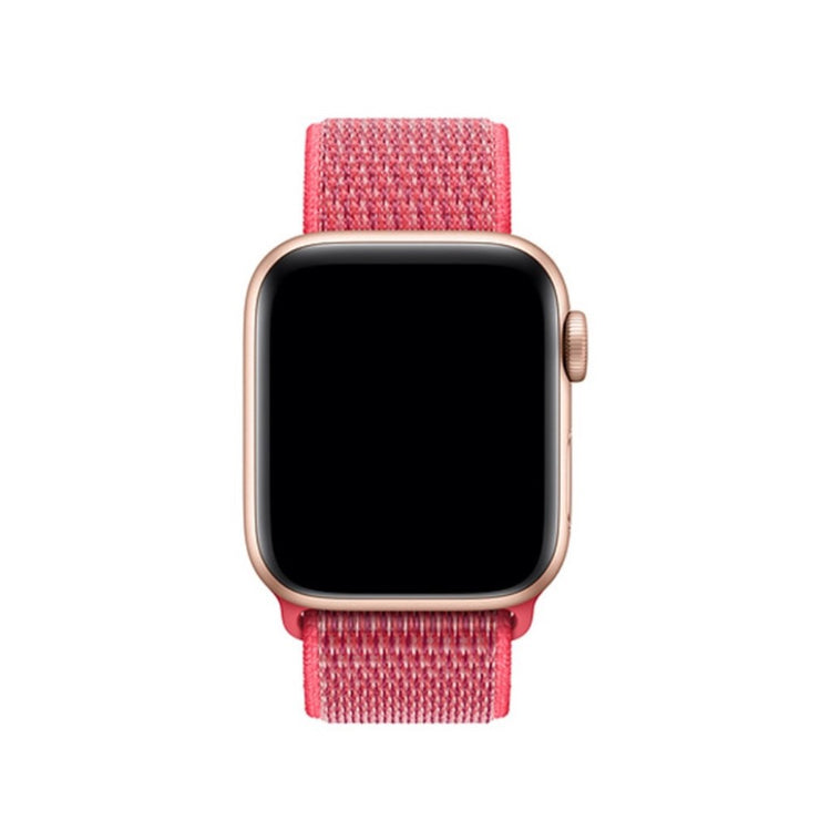 Meget sejt Apple Watch Series 5 40mm Nylon Rem - Rød#serie_7
