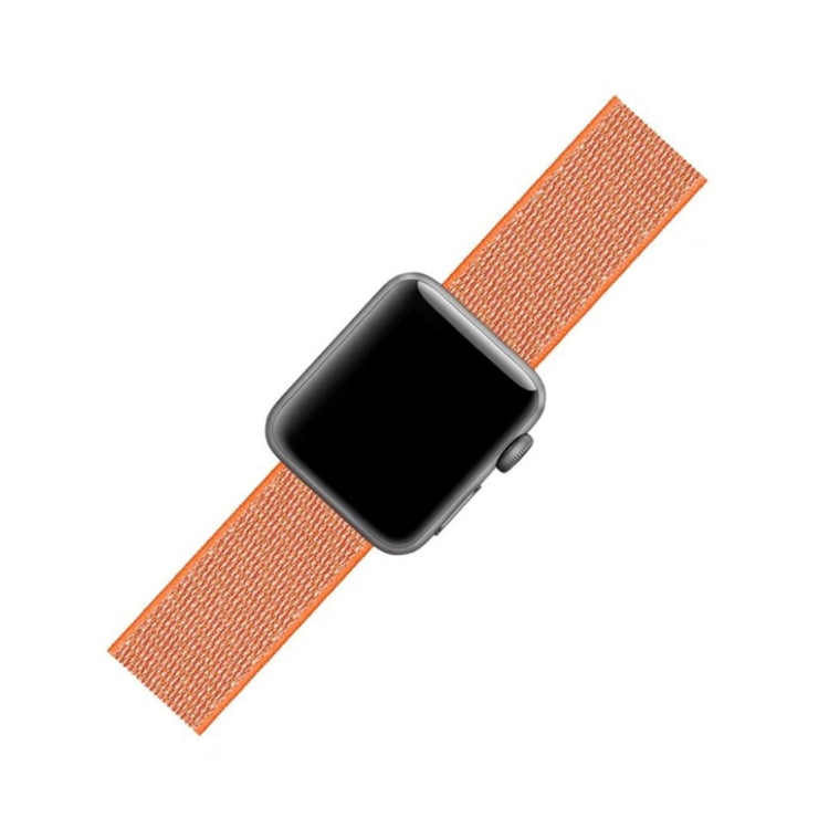 Meget sejt Apple Watch Series 5 40mm Nylon Rem - Orange#serie_9