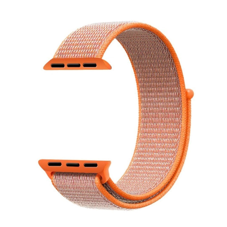 Meget sejt Apple Watch Series 5 40mm Nylon Rem - Orange#serie_9
