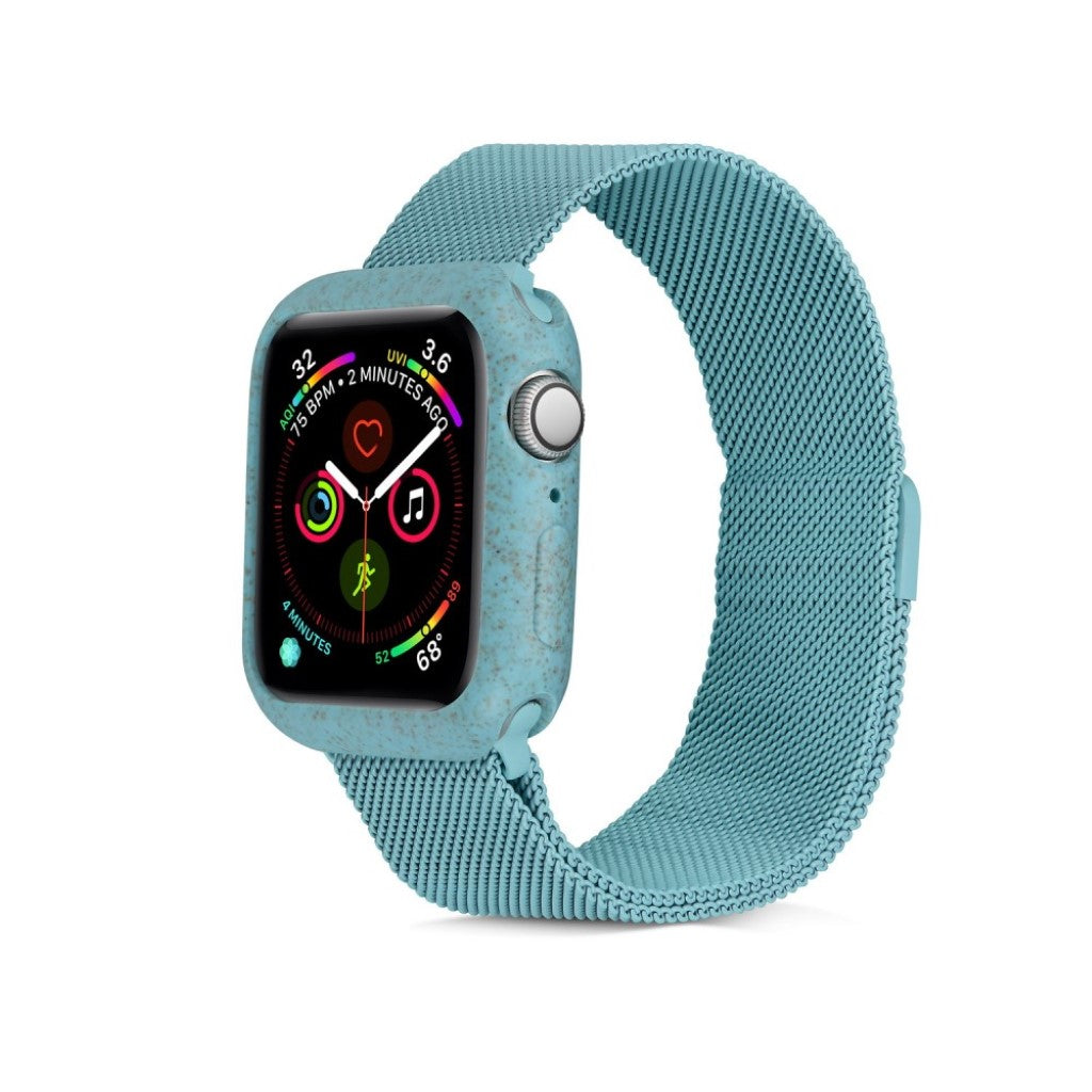 Rigtigt Flot Apple Watch Series 5 40mm / Apple Watch 40mm Silikone Cover - Blå#serie_6
