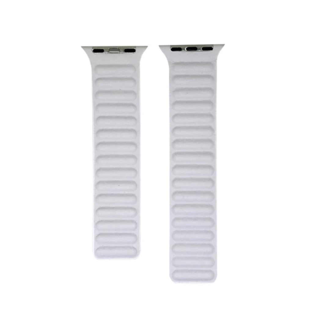 Rigtigt rart Universal Apple Ægte læder Rem - Hvid#serie_2