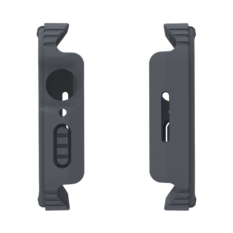 Mega Fed Universal Apple Cover med Skærmbeskytter i Plastik og Hærdet Glas - Sølv#serie_4