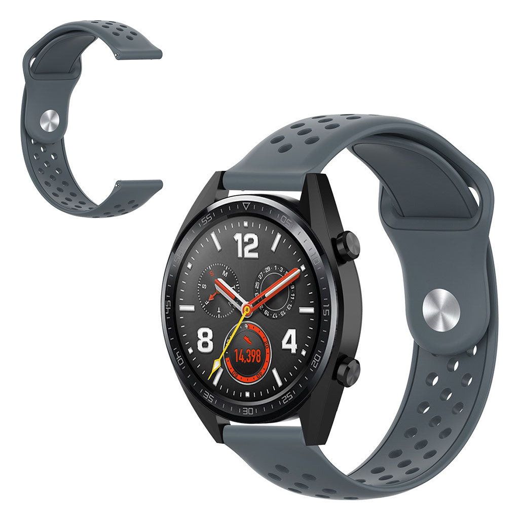 Samsung Galaxy Watch Active / Samsung Gear S2 Silikone Rem - SΓΈlv#serie_4