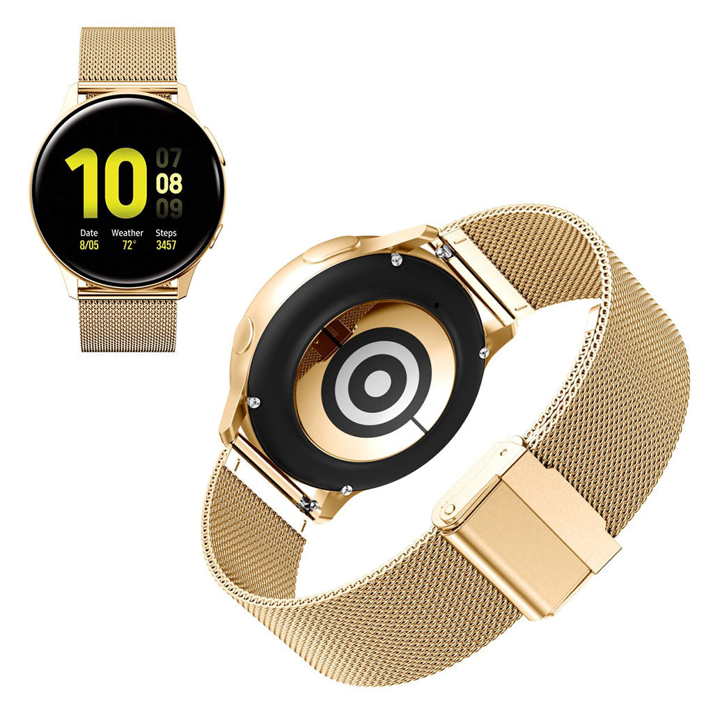 Samsung Galaxy Watch Active 2 - 40mm / Samsung Galaxy Watch Active Metal Rem - Guld#serie_012