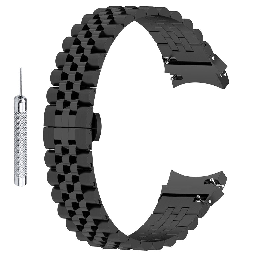 Rigtigt Fantastisk Metal Universal Rem passer til Samsung Smartwatch - Sort#serie_1