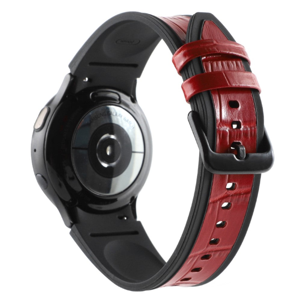 Mega flot Universal Samsung Γgte lΓ¦der og Silikone Rem - RΓΈd#serie_1