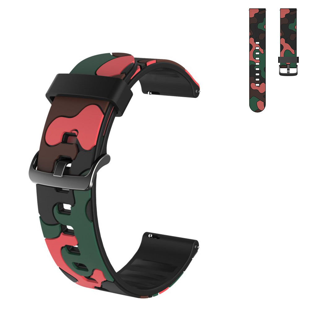 Huawei Watch GT 2e / Huawei Watch GT 2 46mm Silikone Rem - RΓΈd#serie_1