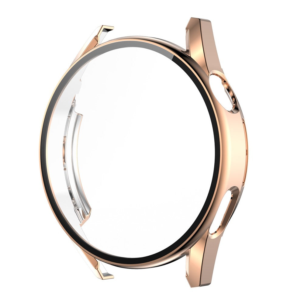 Beskyttende Huawei Watch GT 3 (42mm) Cover med Skærmbeskytter i Plastik og Hærdet Glas - Pink#serie_1
