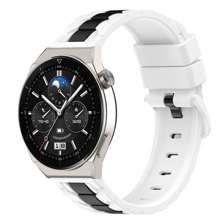 Meget elegant Universal Huawei Silikone Urrem - Hvid#serie_2